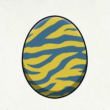 荒鉤爪ティガレックスの卵模様