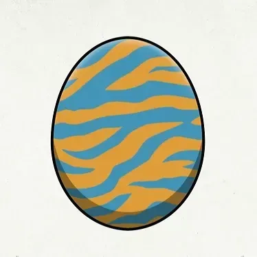 ティガレックスの卵模様