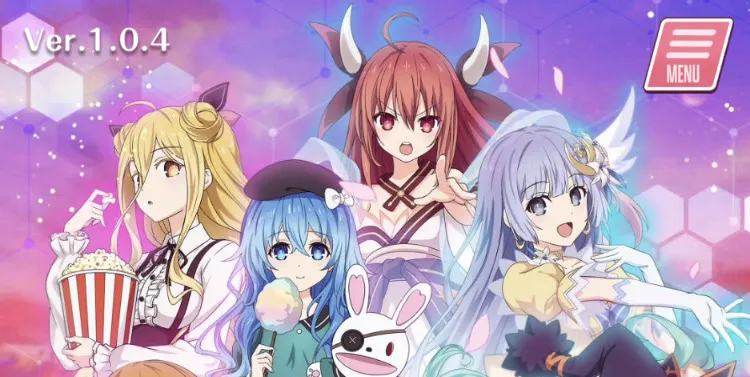 起動画面メニュー囲い