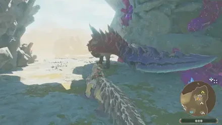 ディノバルドの出現場所見た目1