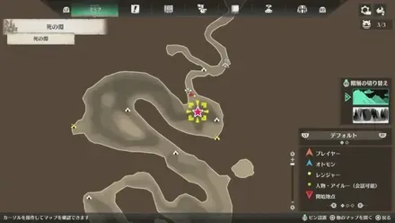 ツケヒバキの出現場所マップ1