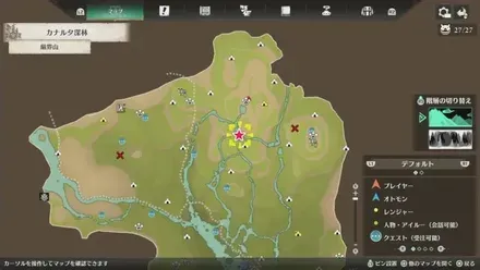 イビルジョーの出現場所マップ1