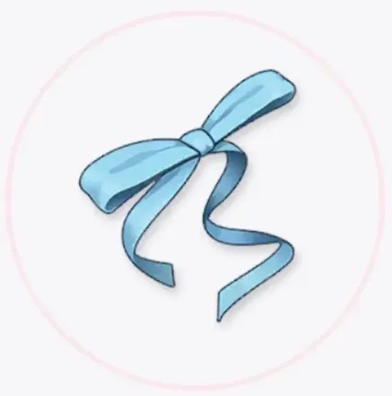 アスナスタイルのリボン画像