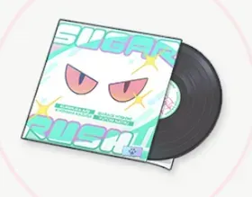 シュガーラッシュカスタムLP盤画像