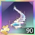 天へと続く梯子画像