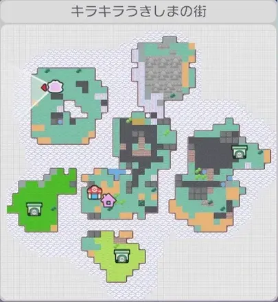 ゲートがある場所マップ