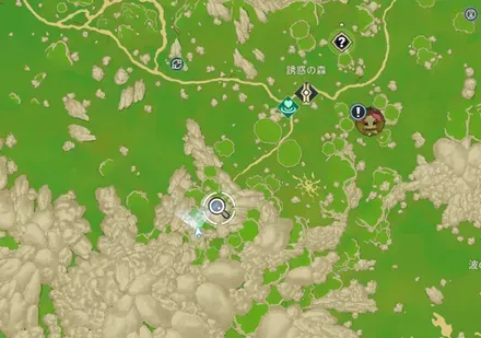 誘惑のキノコ_場所