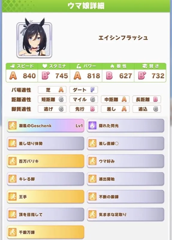 エイシンフラッシュ