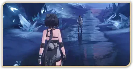 雪に埋もれたコバルトブルーからの注文