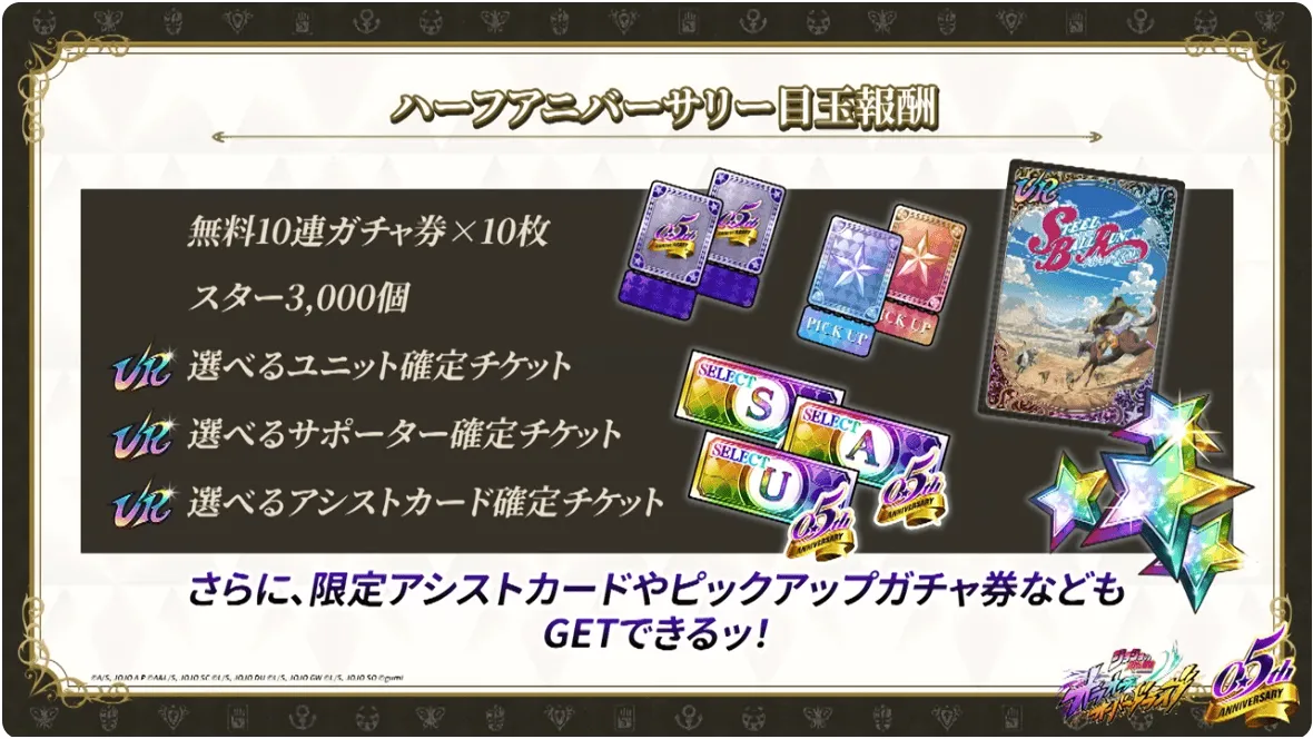 ハーフアニバーサリー