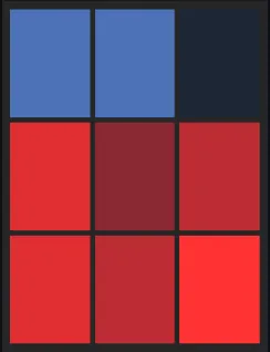 廣岡大志（飛翔）のホット・コールドゾーン画像