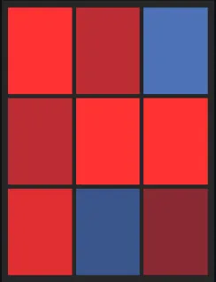 黒川史陽（飛翔）のホット・コールドゾーン画像