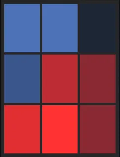 中村剛也（飛翔）のホット・コールドゾーン画像