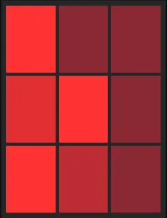 Ｆ・レイエス（飛翔）のホット・コールドゾーン画像