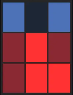 茂木栄五郎（飛翔）のホット・コールドゾーン画像