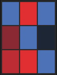 坂本勇人（飛翔）のホット・コールドゾーン画像