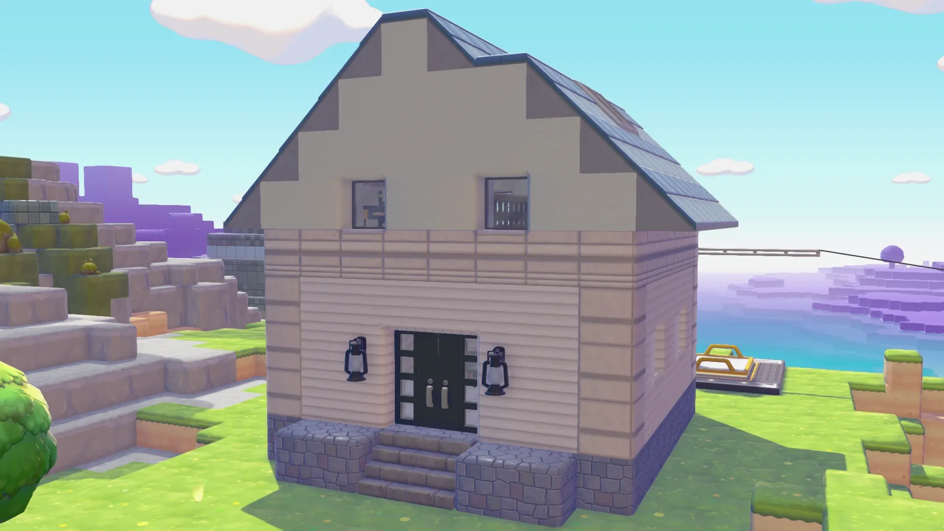 グレーのいえの完成図