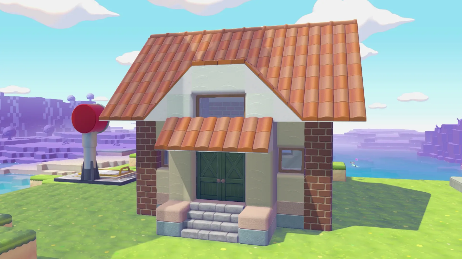 オレンジのいえの完成図