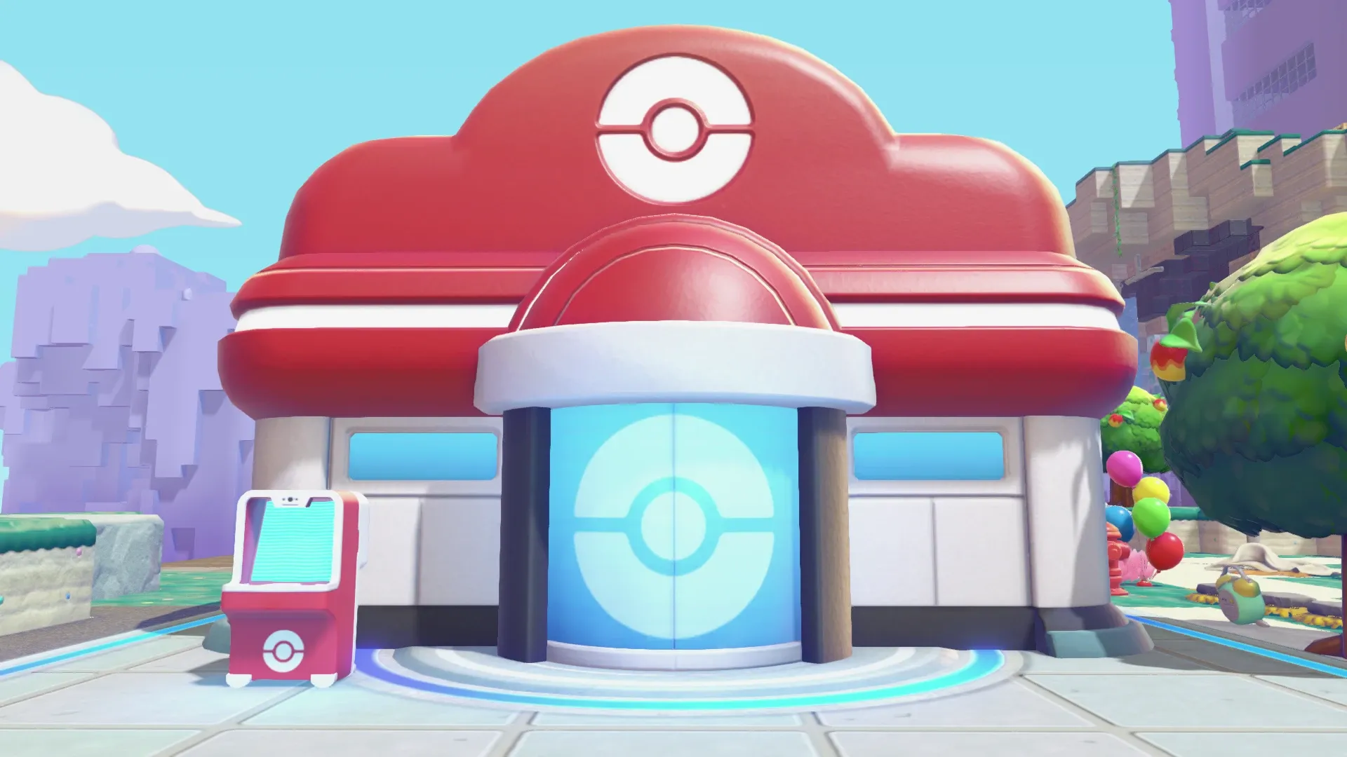 うきしまのポケセンの完成図