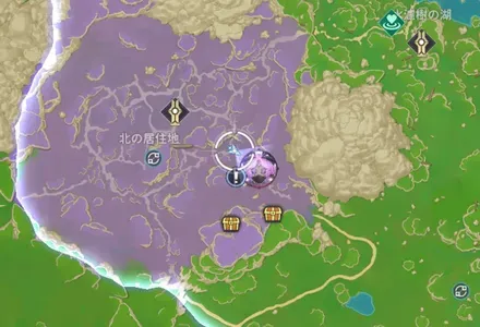 呪いに侵された妖精_場所