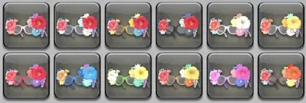 デコレート・フラワーグラス見た目