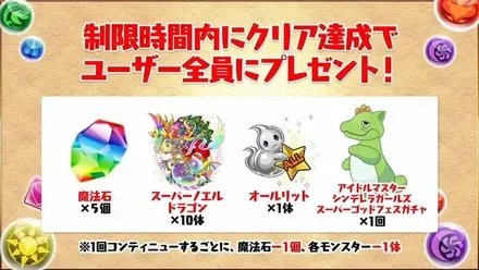 チャレンジ報酬