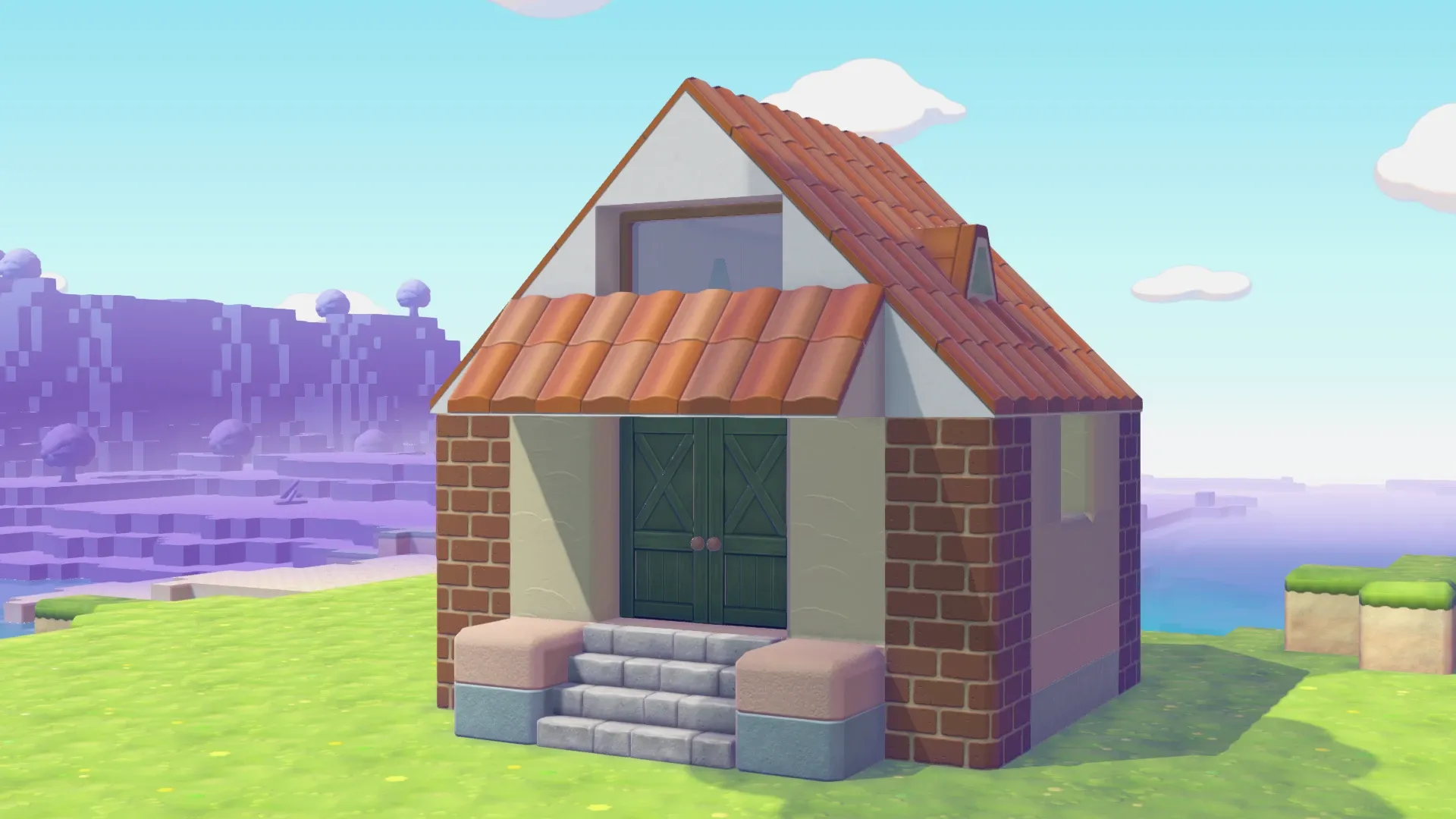 オレンジのこやの完成図