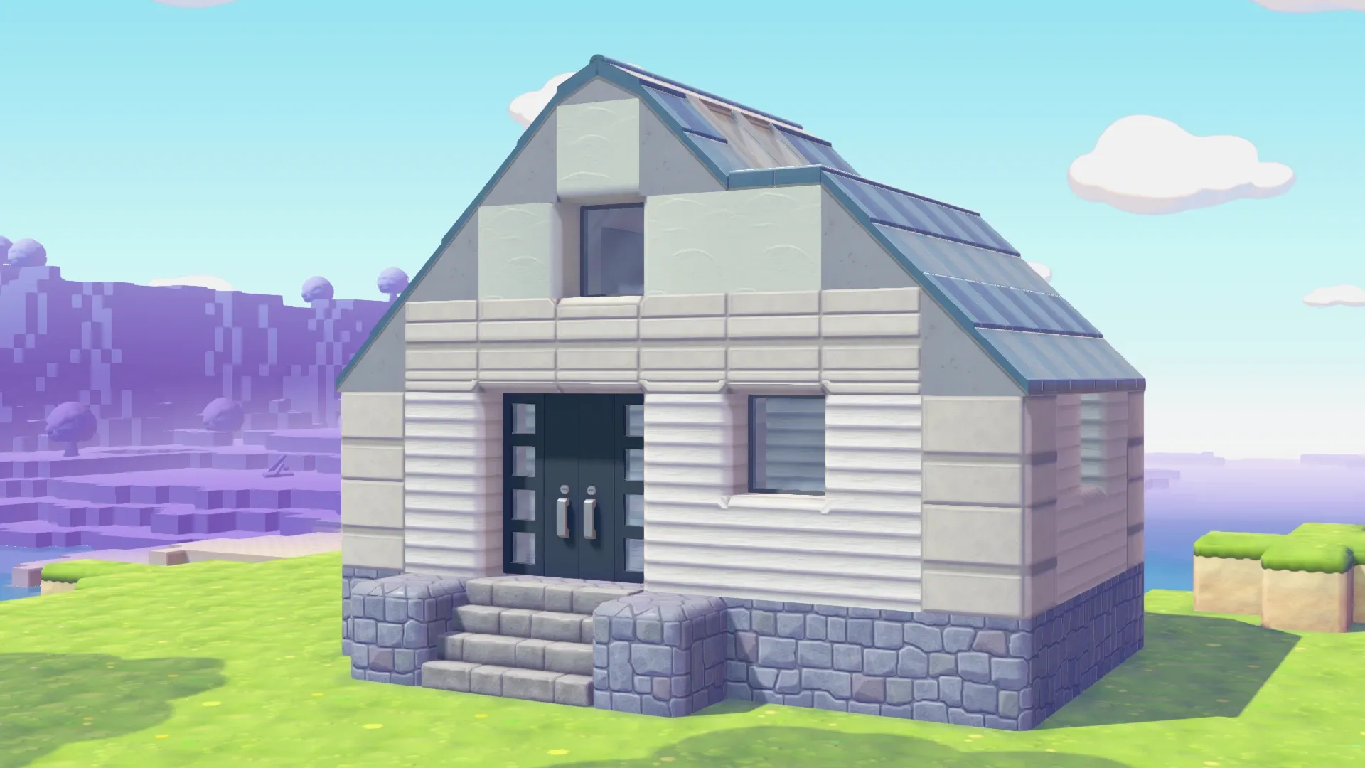 グレーのこやの完成図