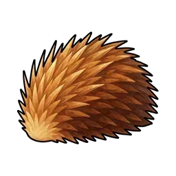 ふわふわなハリネズミの針画像