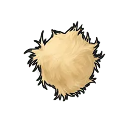 ウサギの毛画像