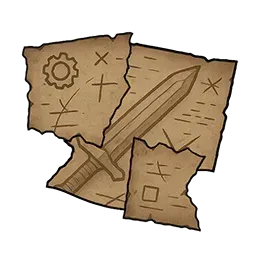 武器設計図の断片画像