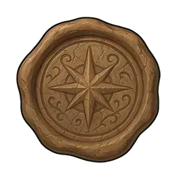 古びた刻印の印章画像