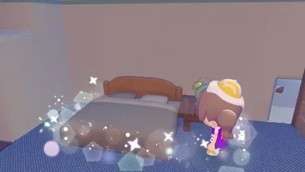 目覚ましベッドスペースを作る