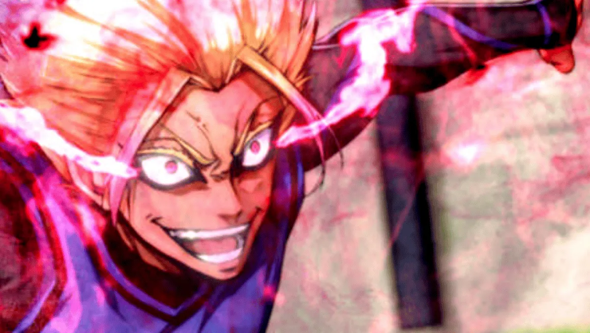 高いキックでシュートを決めるFW向き選手