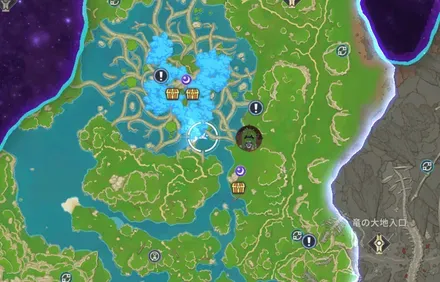 水濾樹の精髄_場所