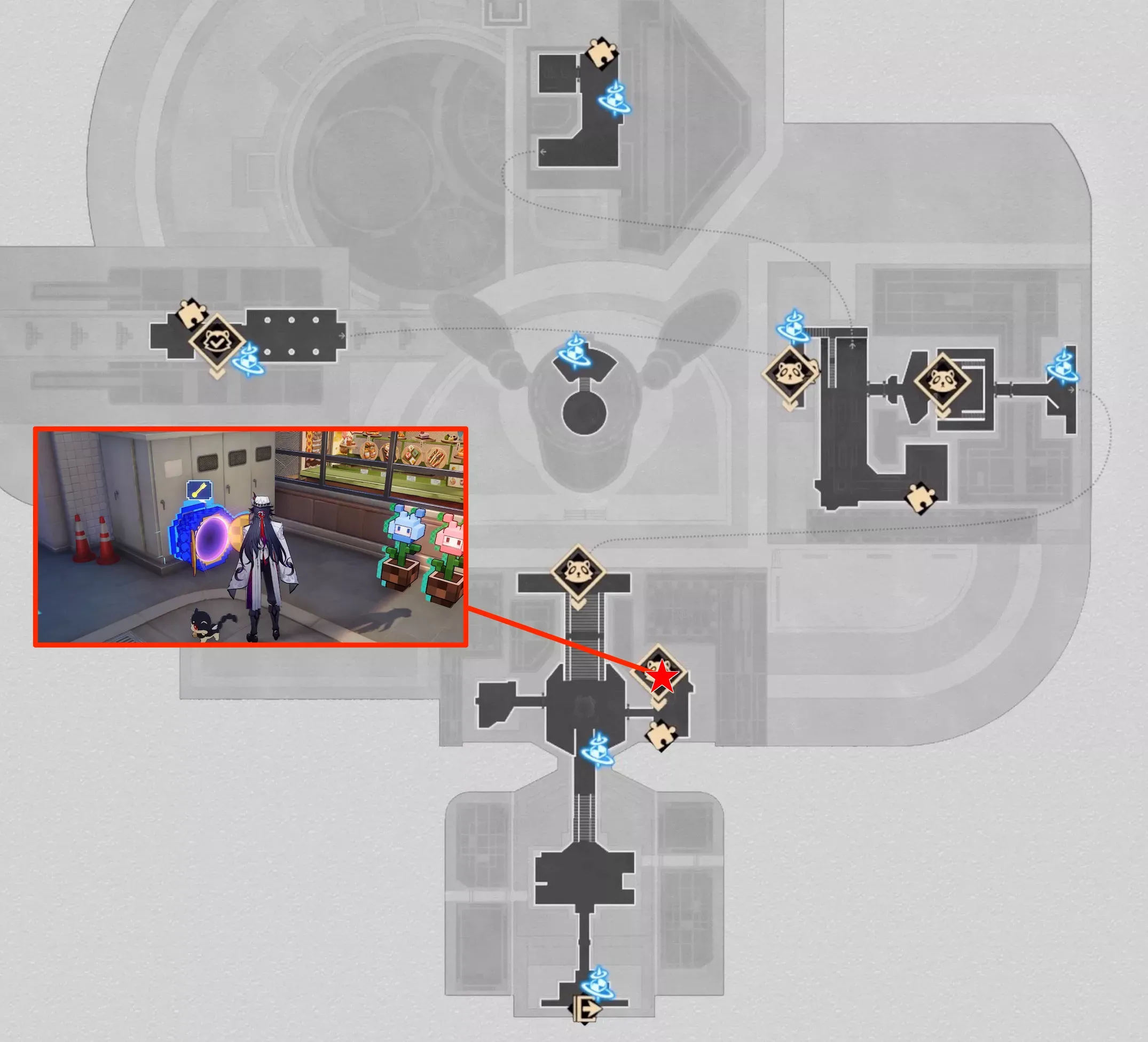 クリフォト大通り右二次元ジャンプ