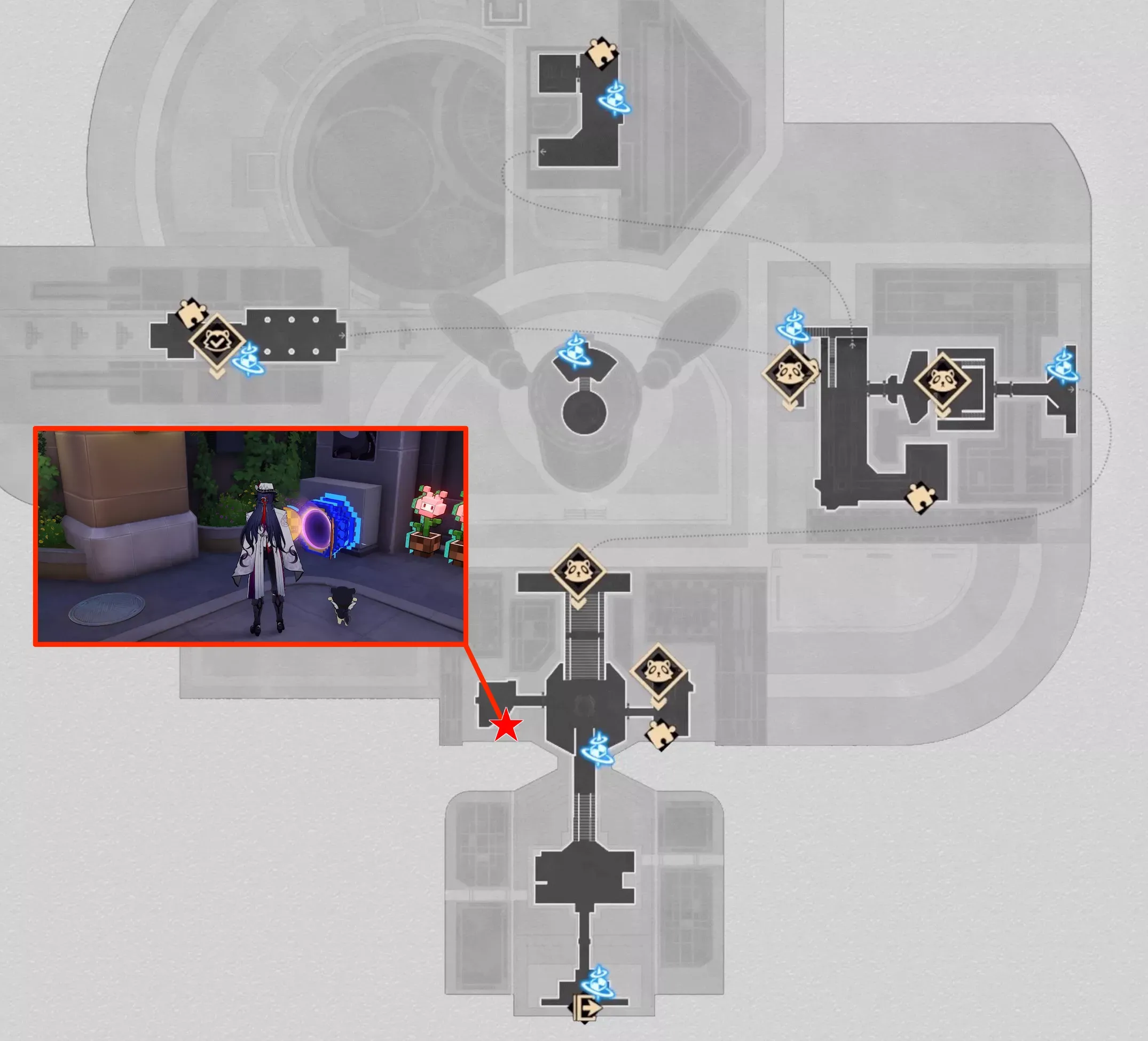 大通り左二次元ジャンプ