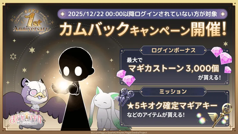 カムバックキャンペーン