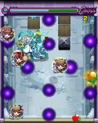 コキュートス星墓ボス1クロスドクロ処理後