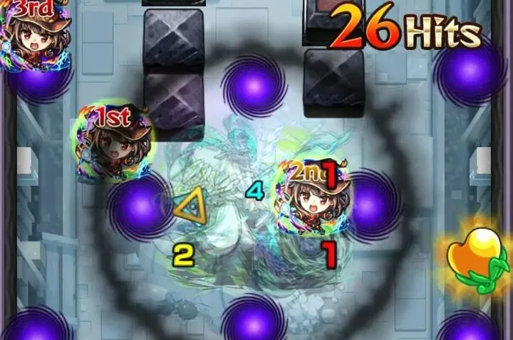 特定のステージはザコを倒すとボスが覚醒