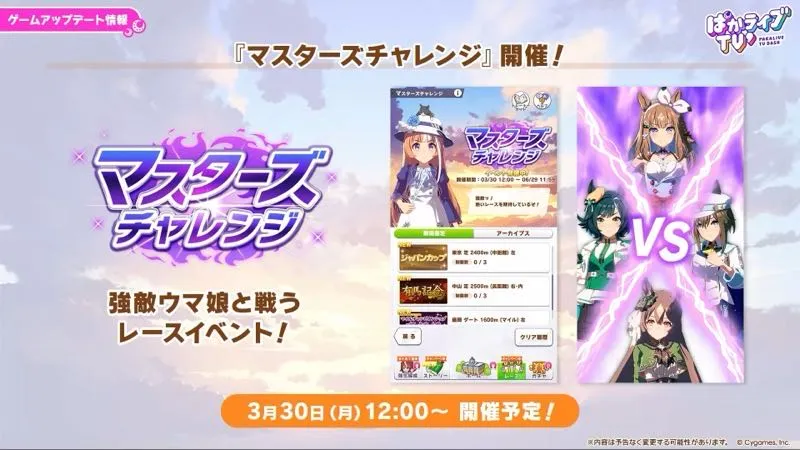 マスターズチャレンジ