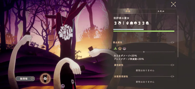 耐性がなくスタンが有効