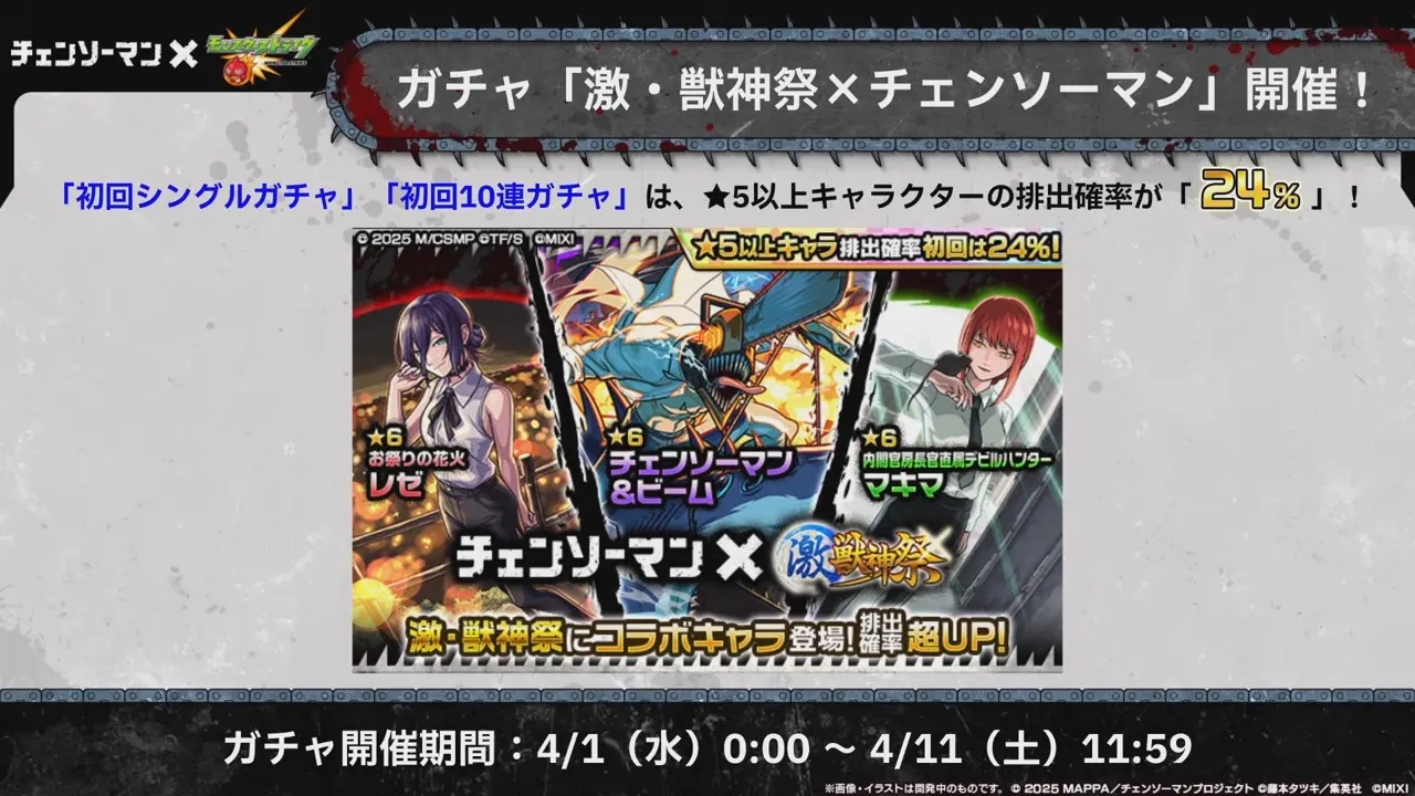 激獣神祭とのコラボ