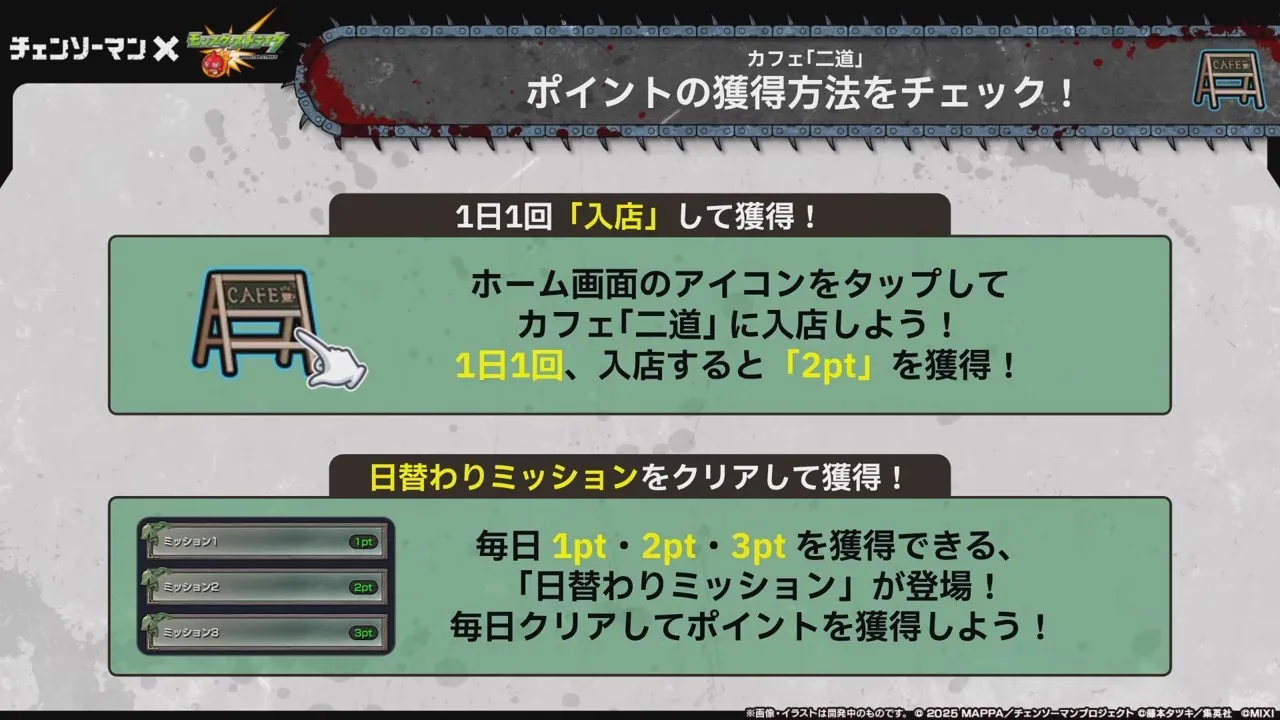 ポイントの獲得方法