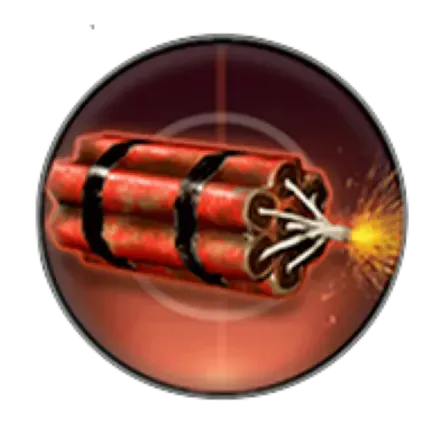 ダイナマイト設置