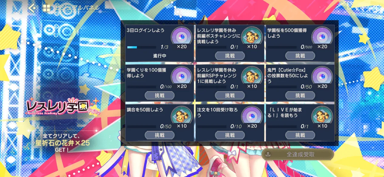 ビジュアルパネルミッション