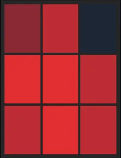 小笠原道大（昇華）のホット・コールドゾーン画像