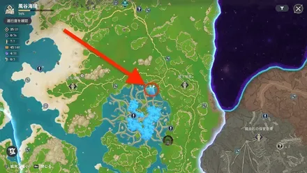 ゴーストグッピー_出現場所マップ