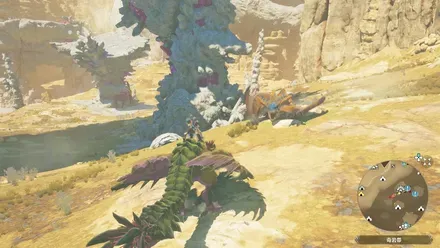 ティガレックスの出現場所見た目1