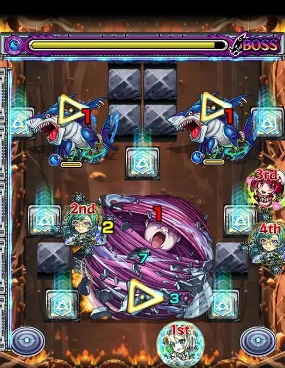 台風の悪魔 ステージ